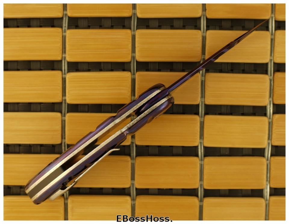 Todd Begg Nitered Blue Gents Glimpse Flipper